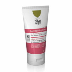 Oliveway hair mask takes care of dry, colored and damaged hair
