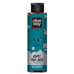 Oliveway Gentle foam bath for kids with prebiotics, olive leaves, chamomile extracts & vitamin E 250ml