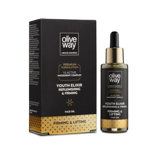 Oliveway JEUGD ELIXER – Premium Herstellende & Verstevigende Gezichtsolie 30ml 1921