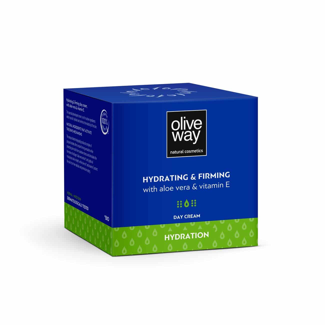 Oliveway Hydraterende en verstevigende dagcrème 50ml 1822 2