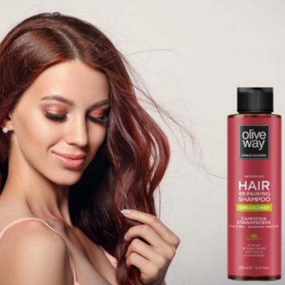 oliveway promotie foto repairing shampoo 8420